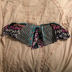 Strapless Swim Top